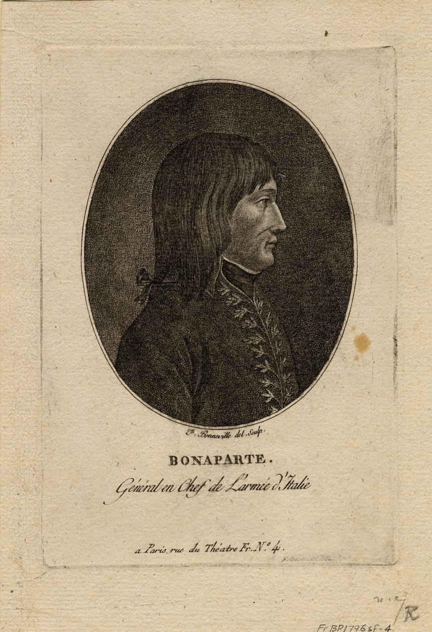 Napoléon en tant que commandant de l