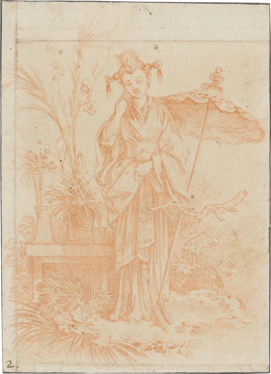 Chinoiserie (La maîtresse du jardin) - François Boucher