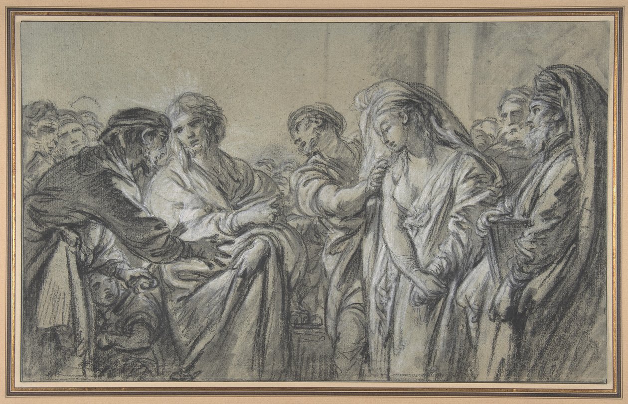 Le Christ et la femme prise en flagrant délit d