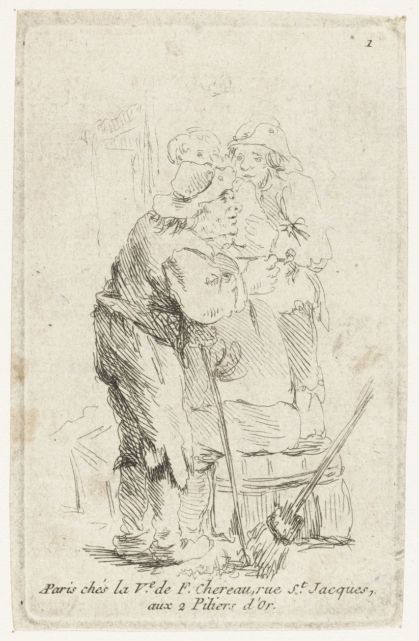 Trois agriculteurs - François Boucher