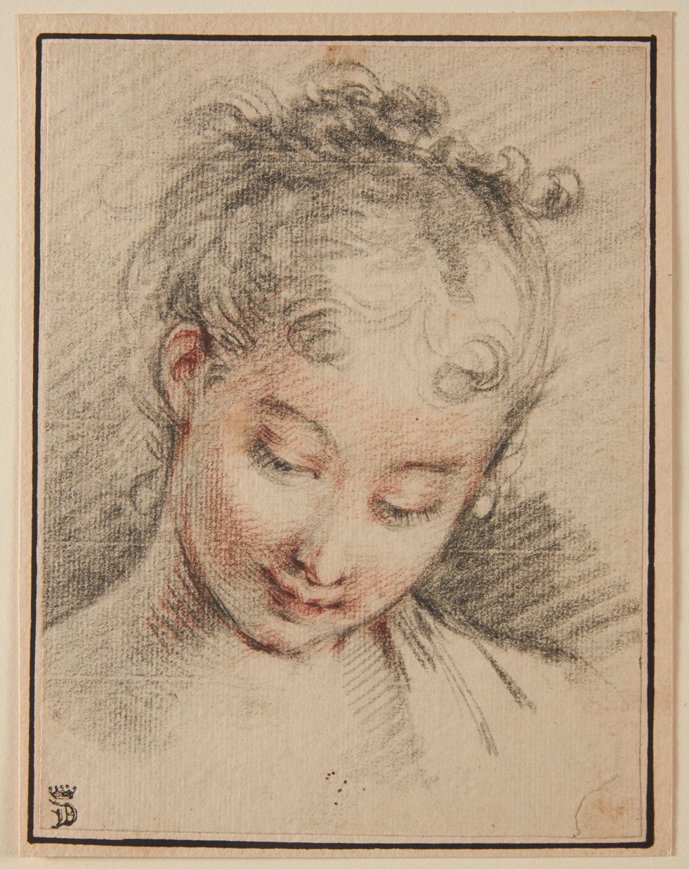 Tête de jeune fille - François Boucher