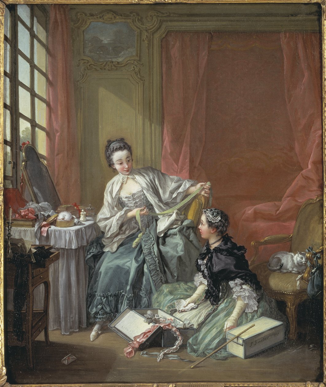 La modiste - François Boucher