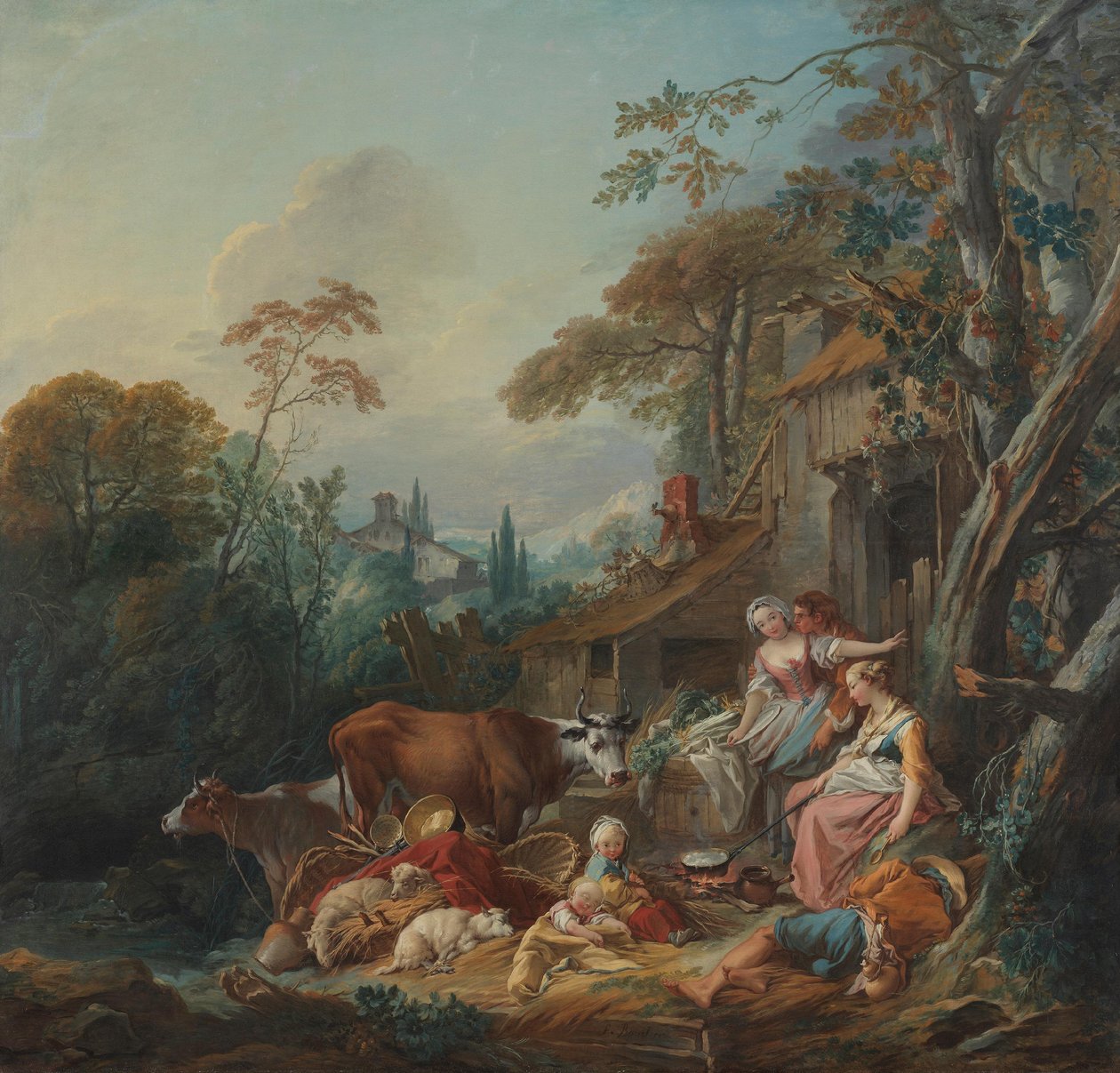 Idylle champêtre - François Boucher