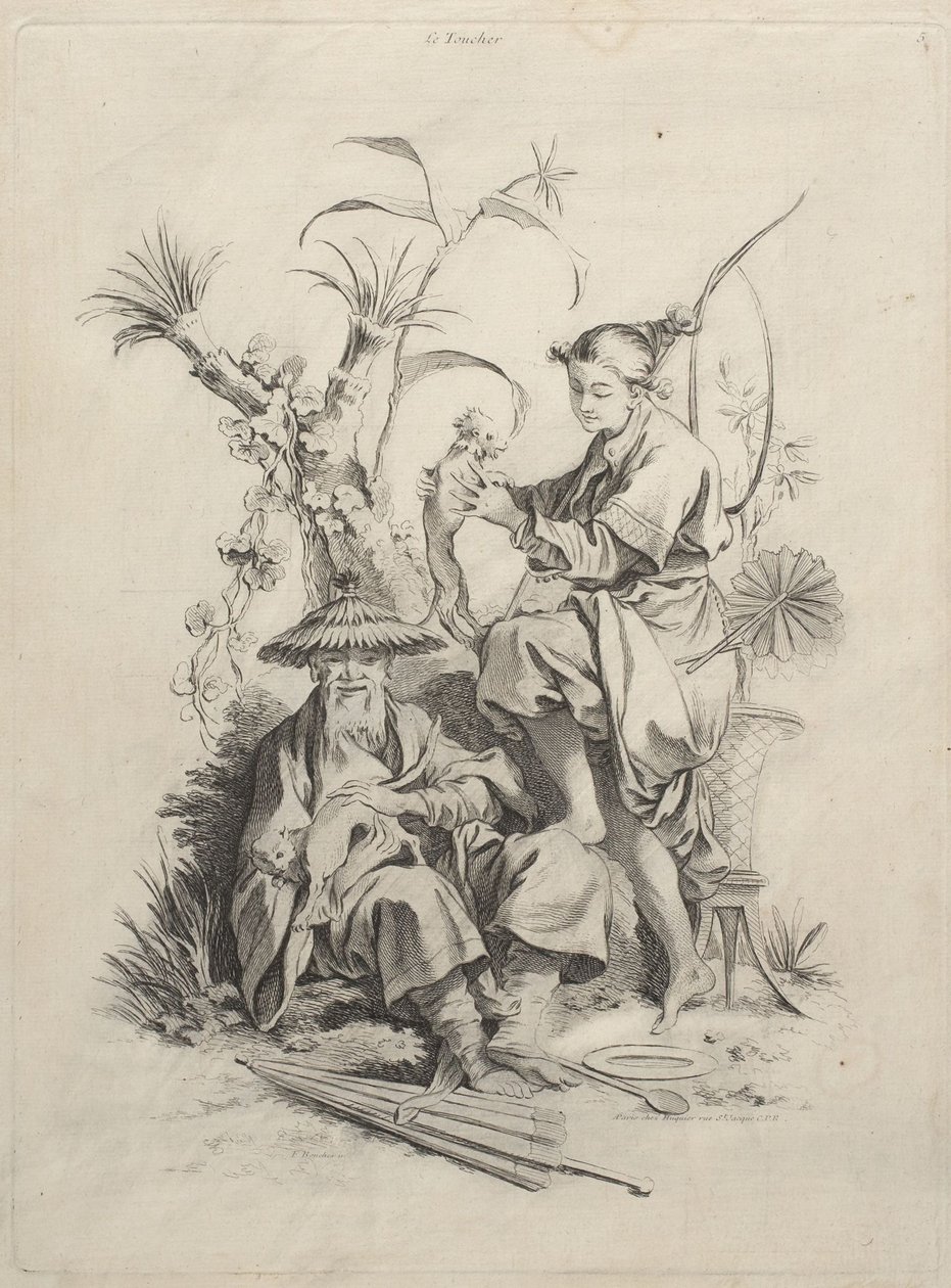 Le Toucher (Touch) - François Boucher