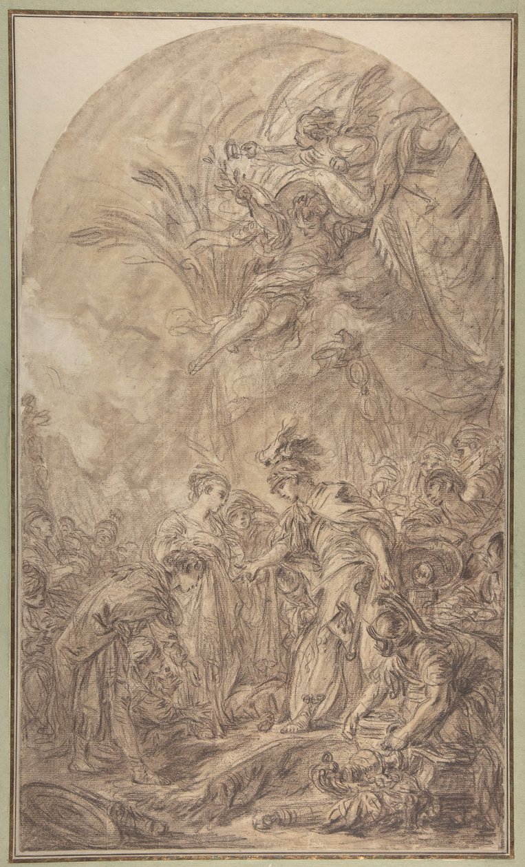 La retenue de Scipion - François Boucher