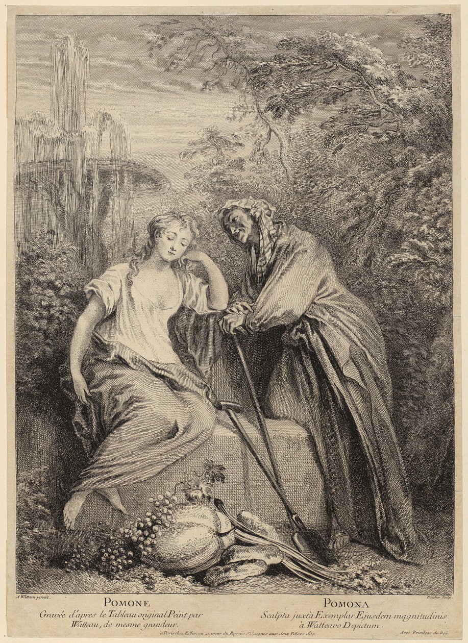 Vertumne et Pomone - François Boucher