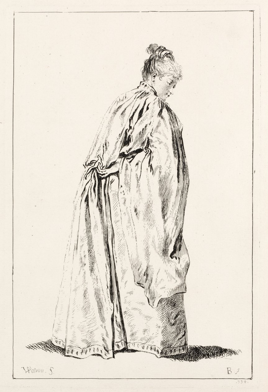 Femme debout - François Boucher