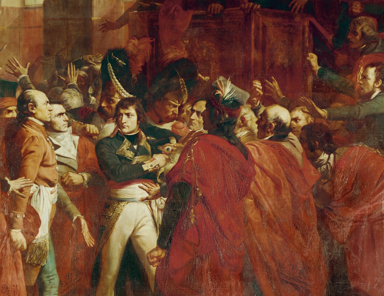 Le général Bonaparte au Conseil des Cinq-cents à St ... - Francois Bouchot