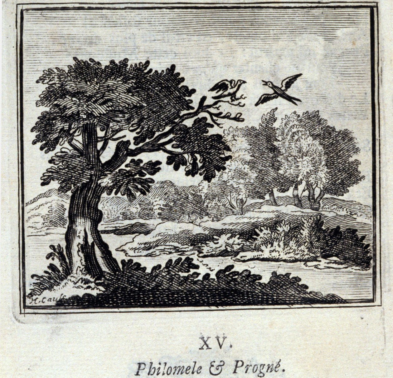 Philomèle et Progne - Francois Chauveau