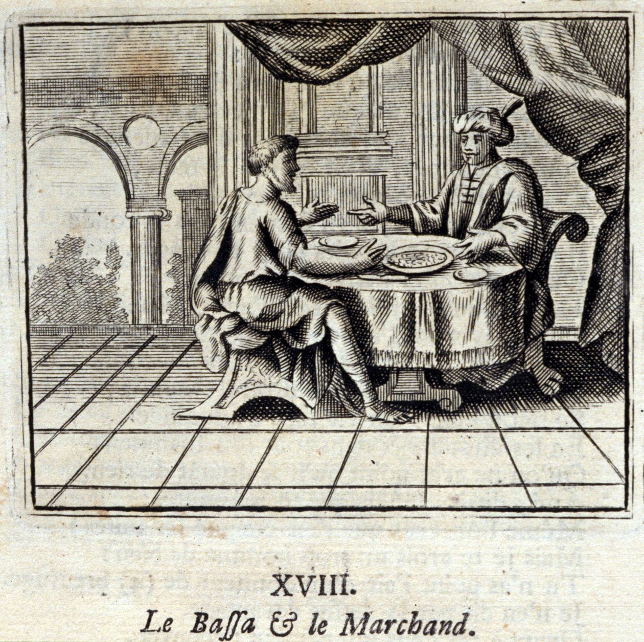 Le Bassa et le Marchand - Francois Chauveau