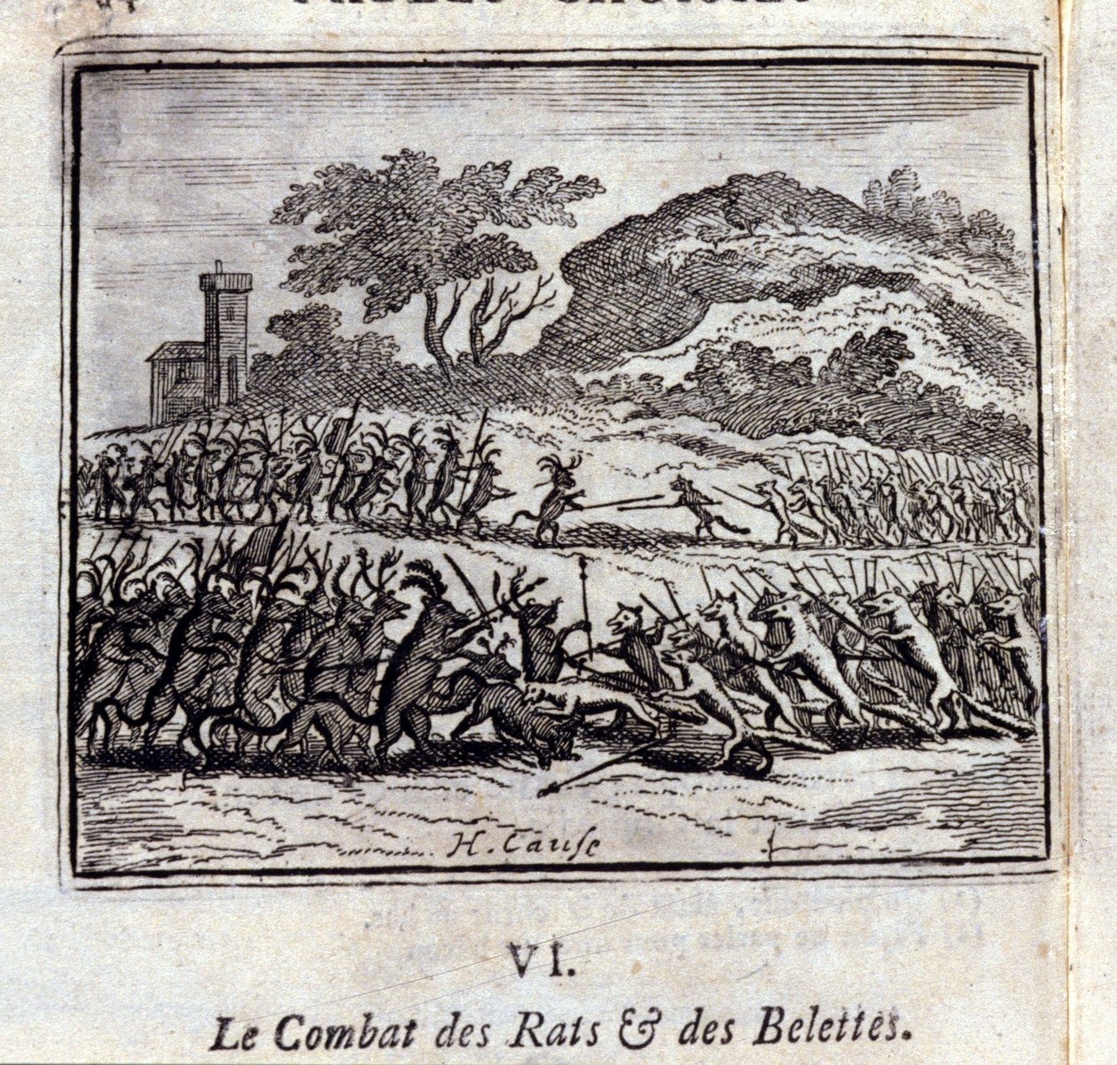 La bataille des rats et des belettes - Francois Chauveau