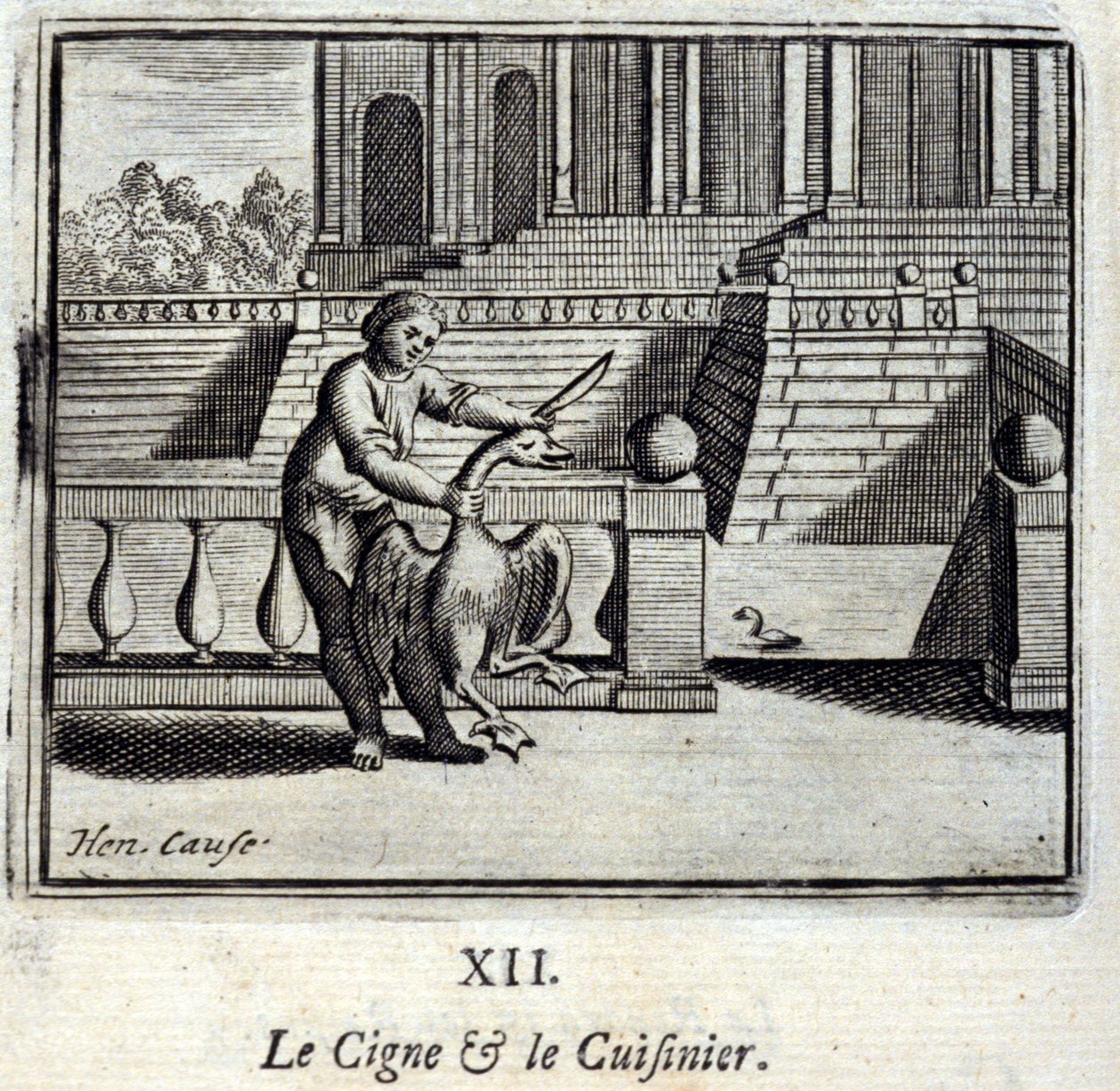 Le Cygne et le Cuisinier - Francois Chauveau