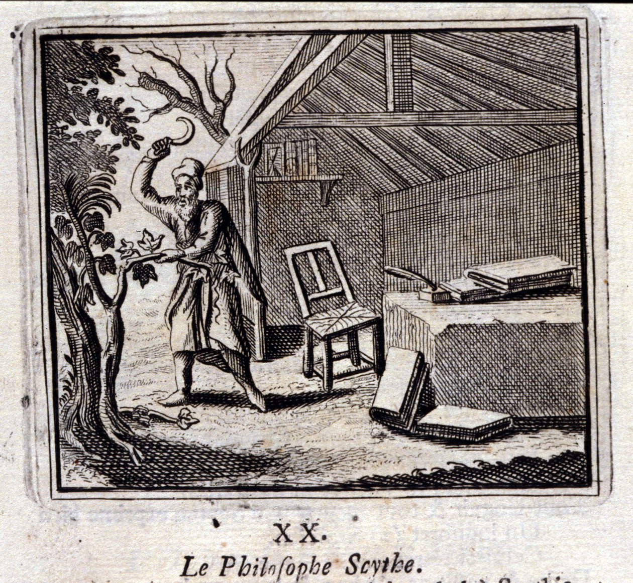 Le philosophe Scythe - Francois Chauveau