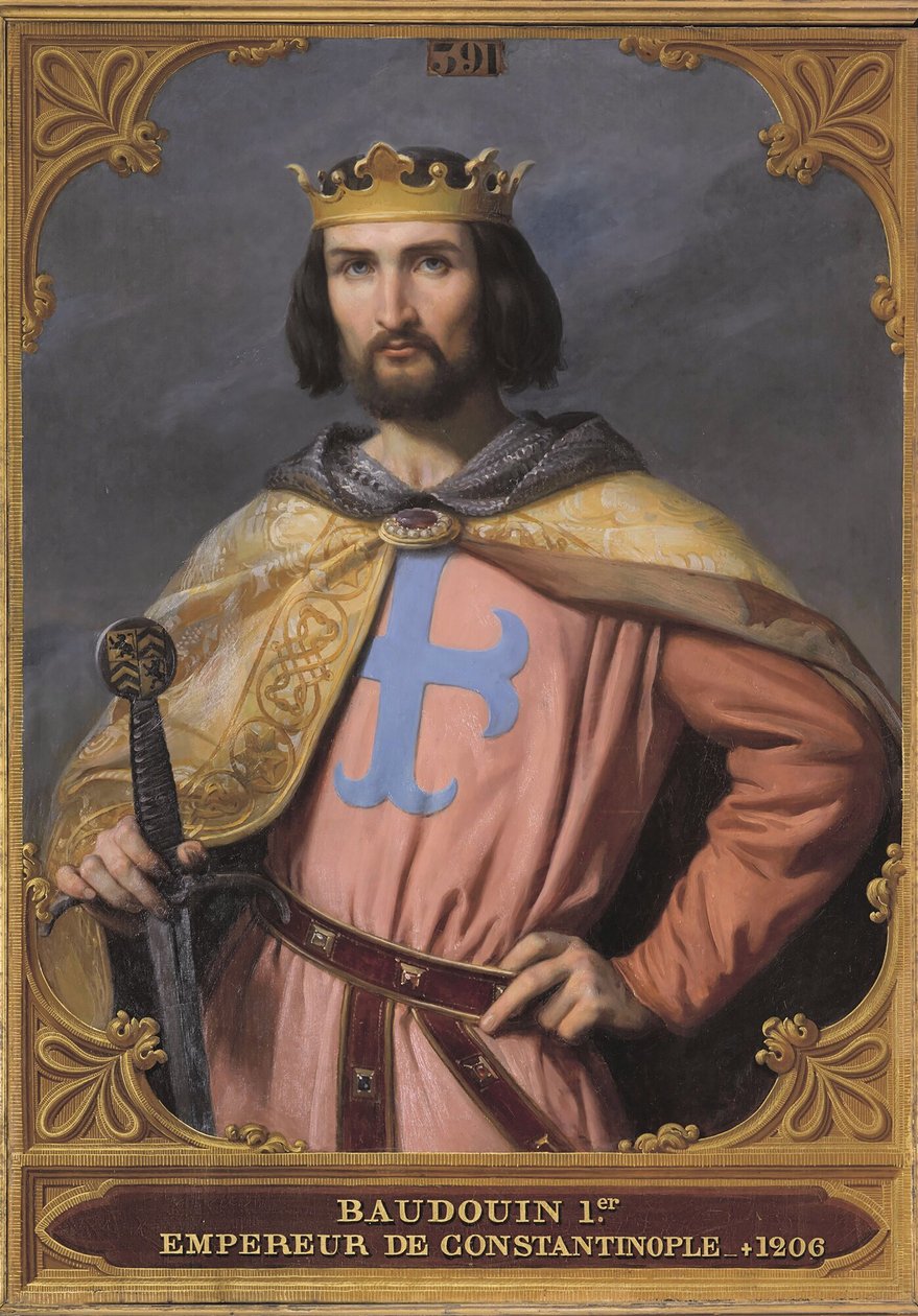 Baudouin Ier de Constantinople 1171-1205 - Francois Edouard Picot