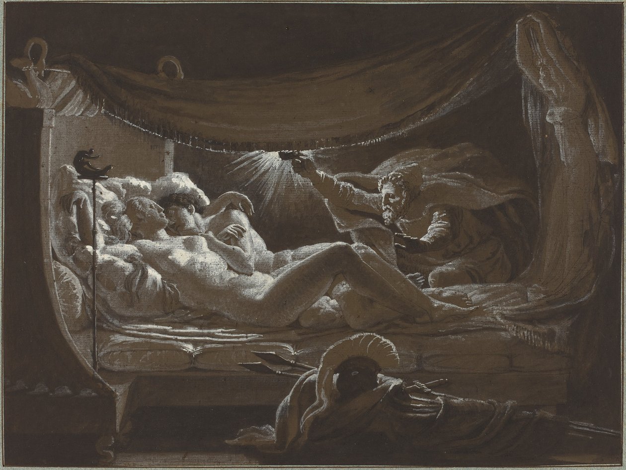 Vulcain découvrant Vénus et Mars - Francois Edouard Picot