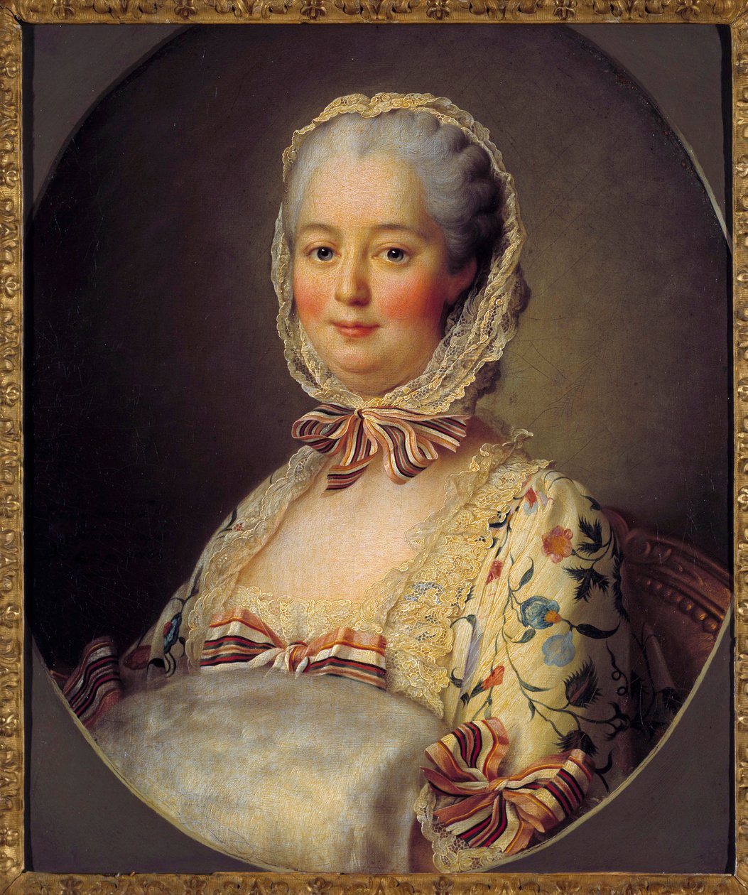 Portrait de Jeanne Antoinette Poisson, Marquise de Pompadour - Francois Hubert Drouais
