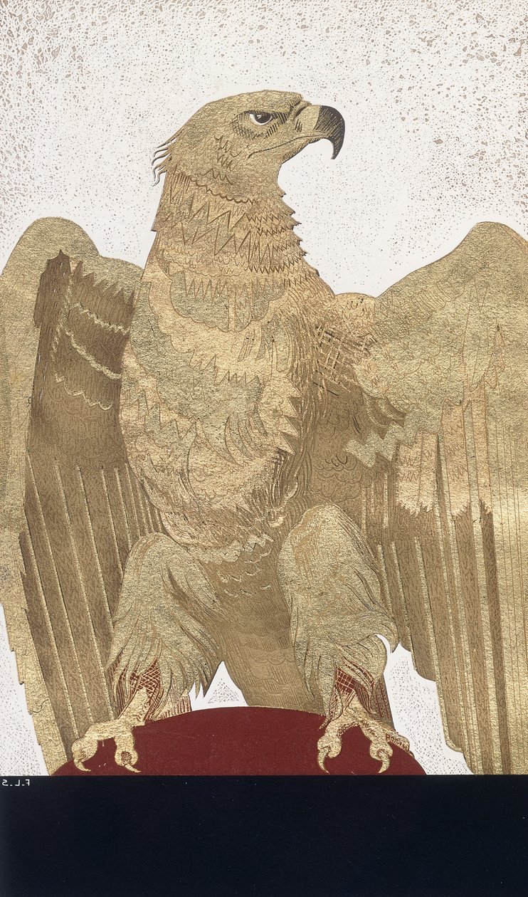 Un aigle impérial - Francois Louis Schmied