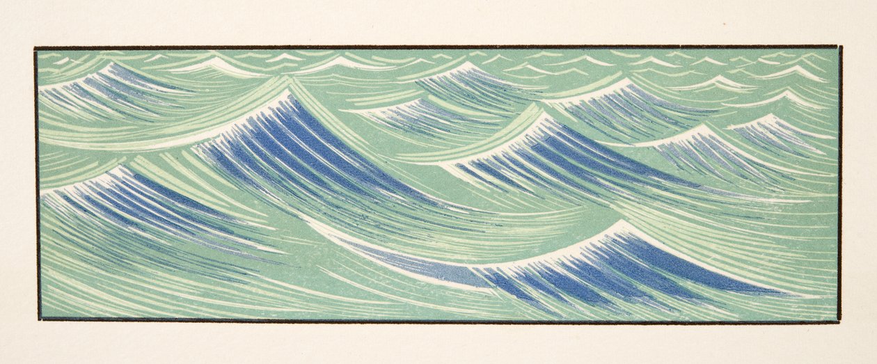 Illustration graphique de Prométhée Enchaîné par Eschyle, pub. 1941 - Francois Louis Schmied