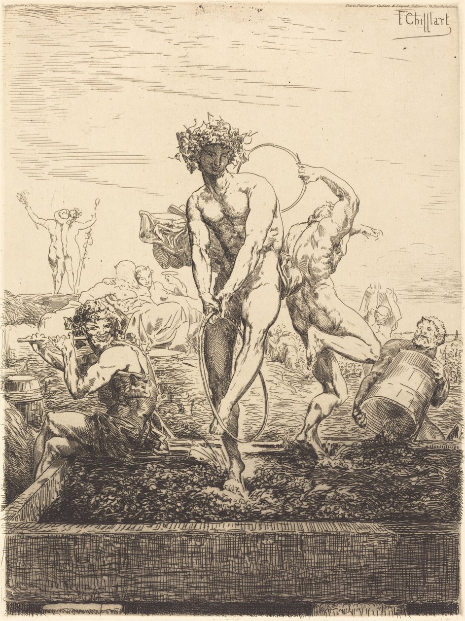 Vendange - Francois Nicolas Chifflart