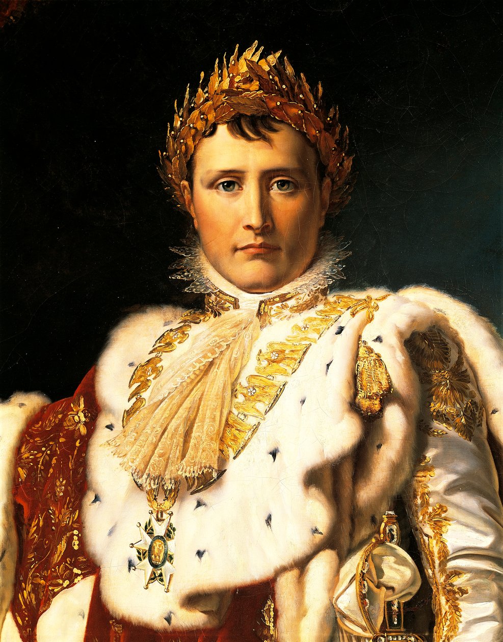 Napoléon Bonaparte en robes impériales, par François Baron Gérard (1770-1837) vers 1805 - Baron François Pascal Simon Gérard