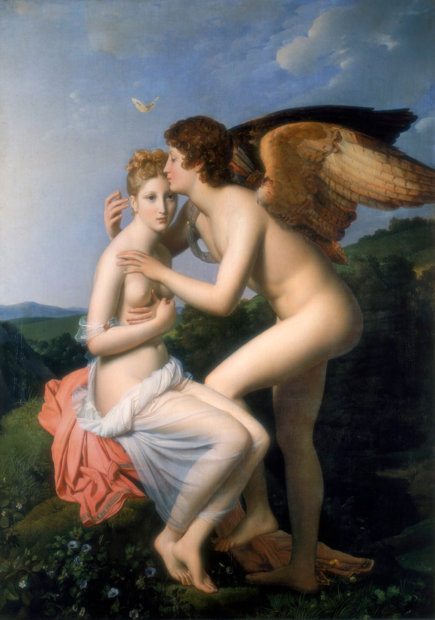 Psyché recevant le premier baiser de Cupidon, 1798 - Francois Pascal Simon Gerard