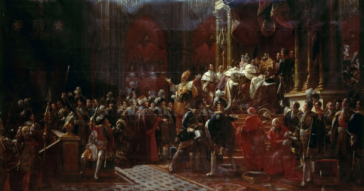 Le couronnement de Charles X de France à Reims, 29 mai 1825 - Francois Pascal Simon Gerard