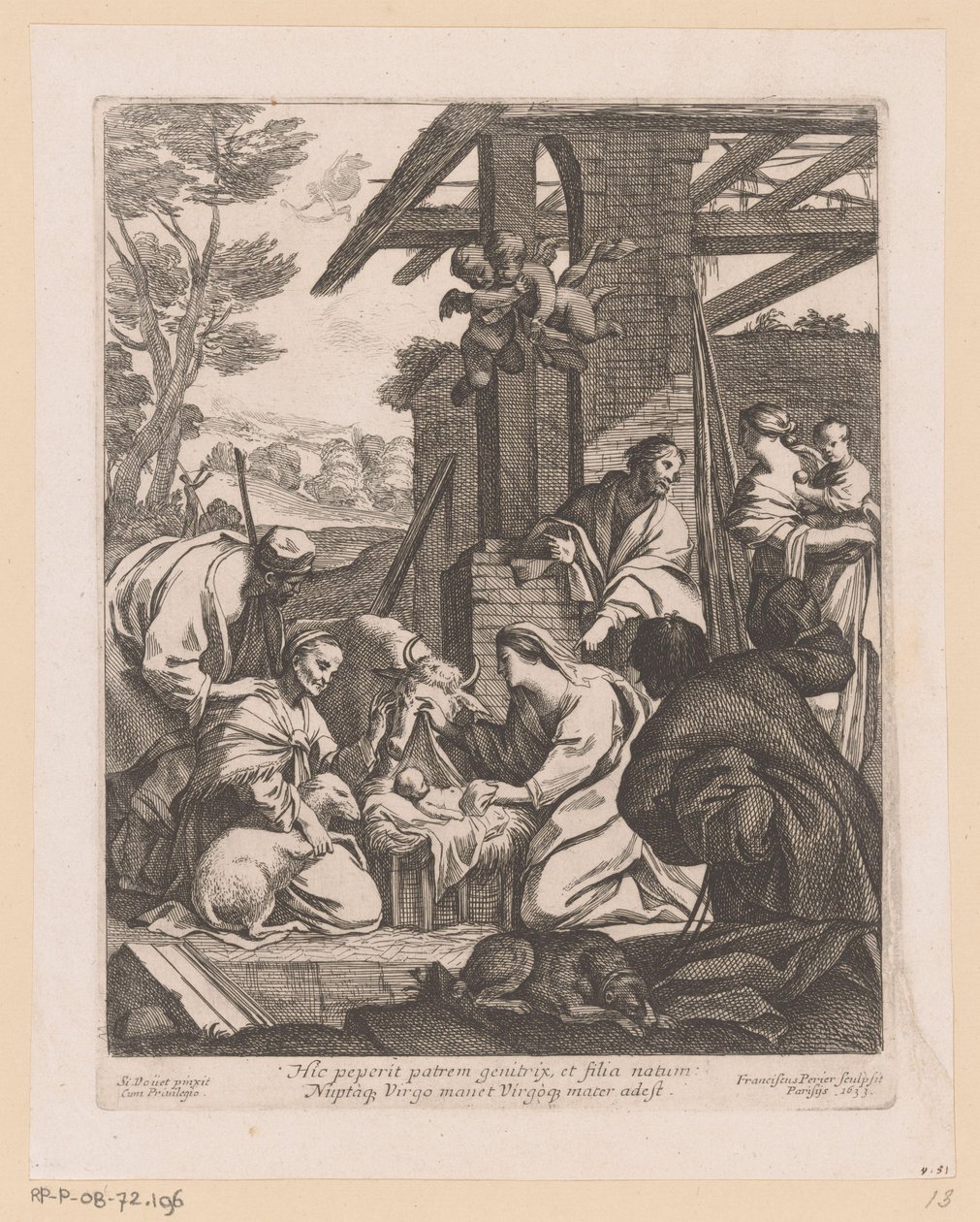 Naissance du Christ - Francois Perrier
