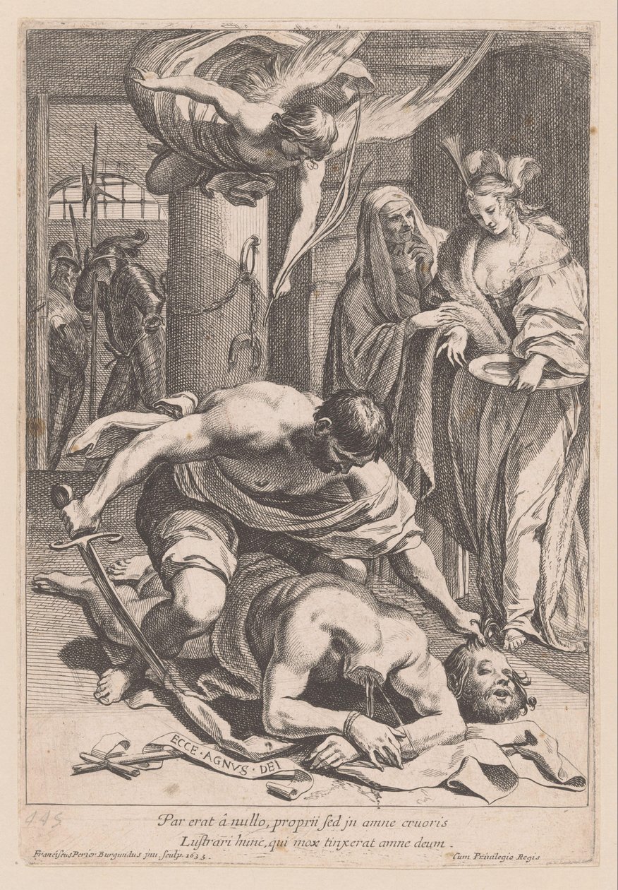 Décapitation de Jean-Baptiste - Francois Perrier