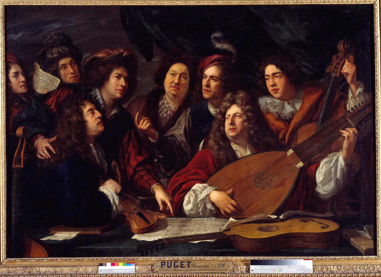 Réunion de musiciens - Francois Puget