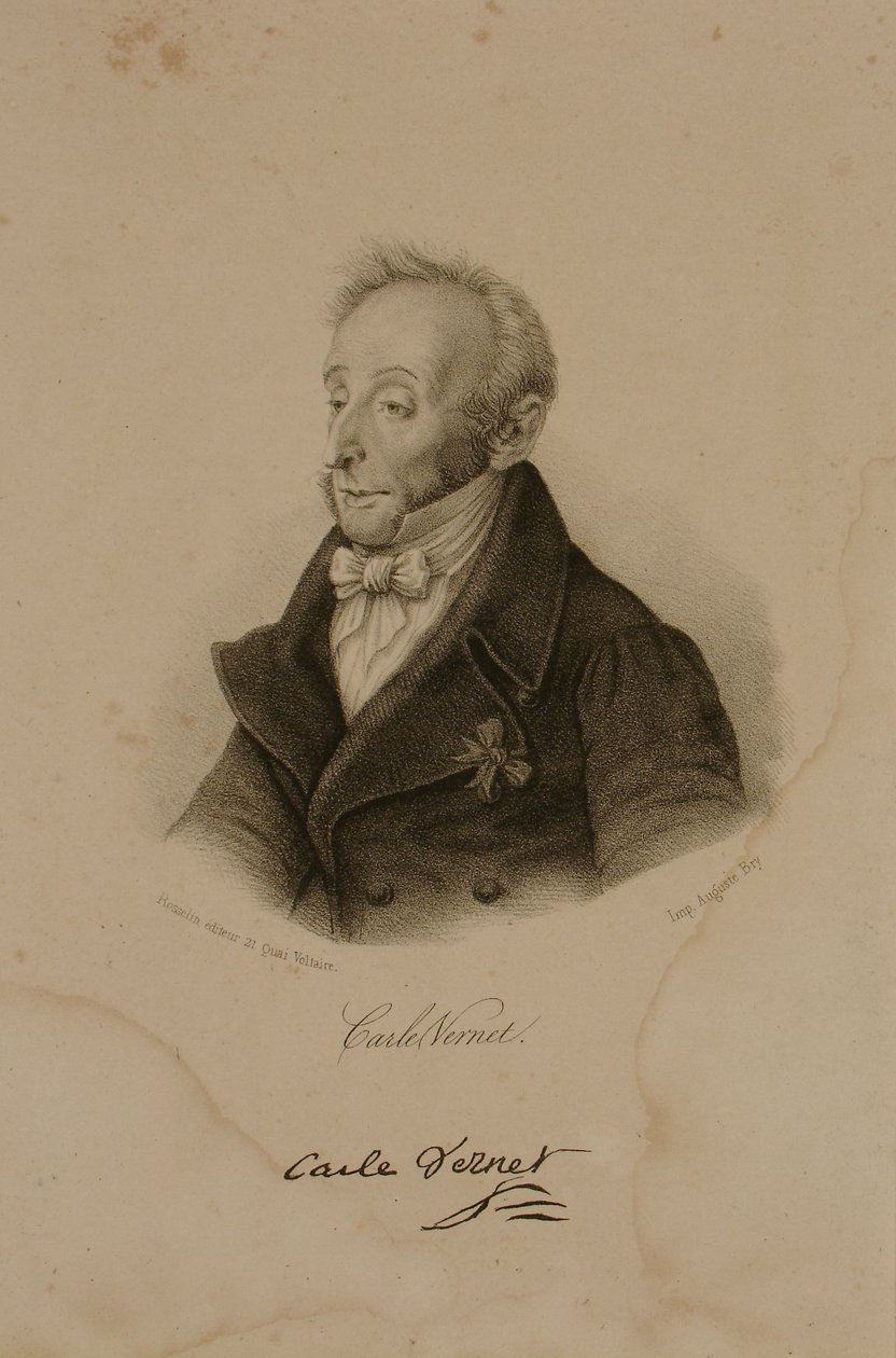 Antoine Charles Horace Vernet, dit Carle Vernet (1758-1836) - Francois Seraphin Delpech