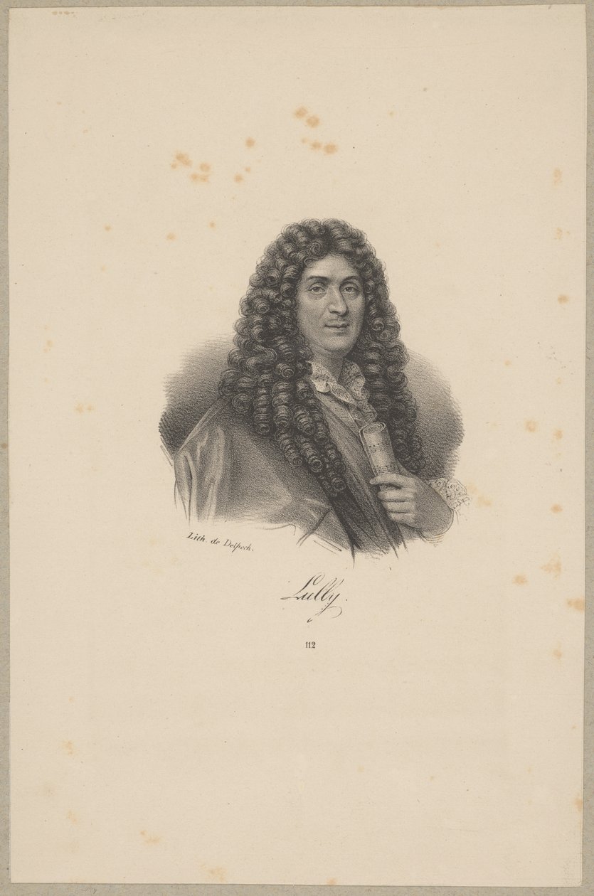 Jean-Baptiste Lully (1632 Florence - 1687 Paris) - compositeur français d