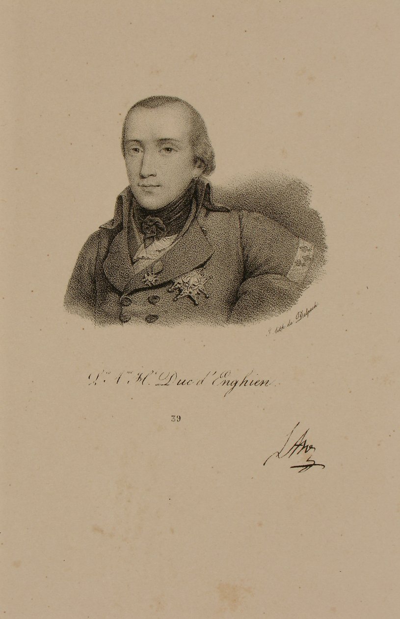 Louis Antoine Henri de Bourbon (1772-1804) Duc d