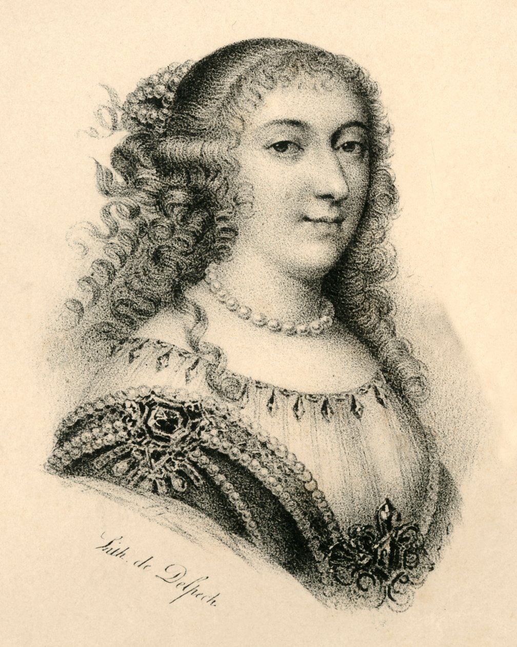 Mademoiselle de Montpensier, c. 1830 - Francois Seraphin Delpech