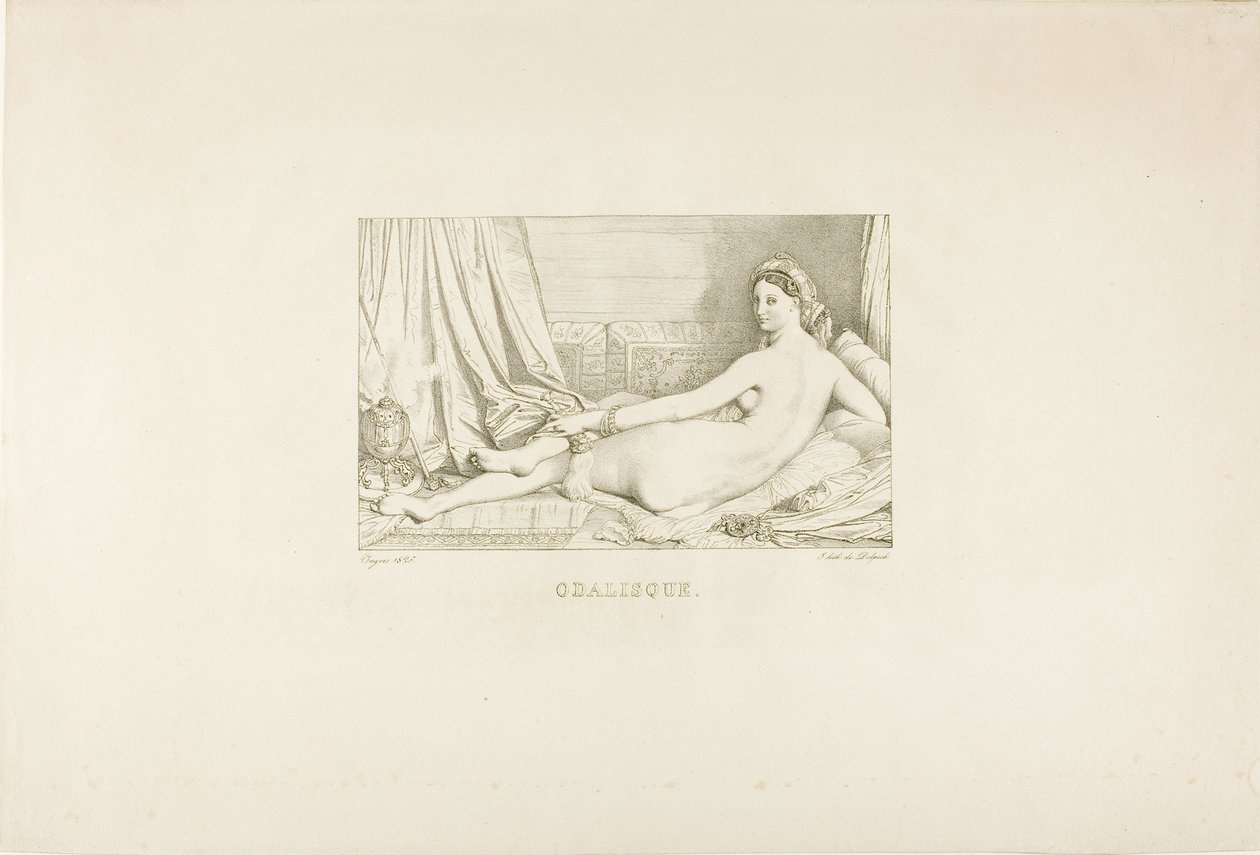 Odalisque - Francois Seraphin Delpech