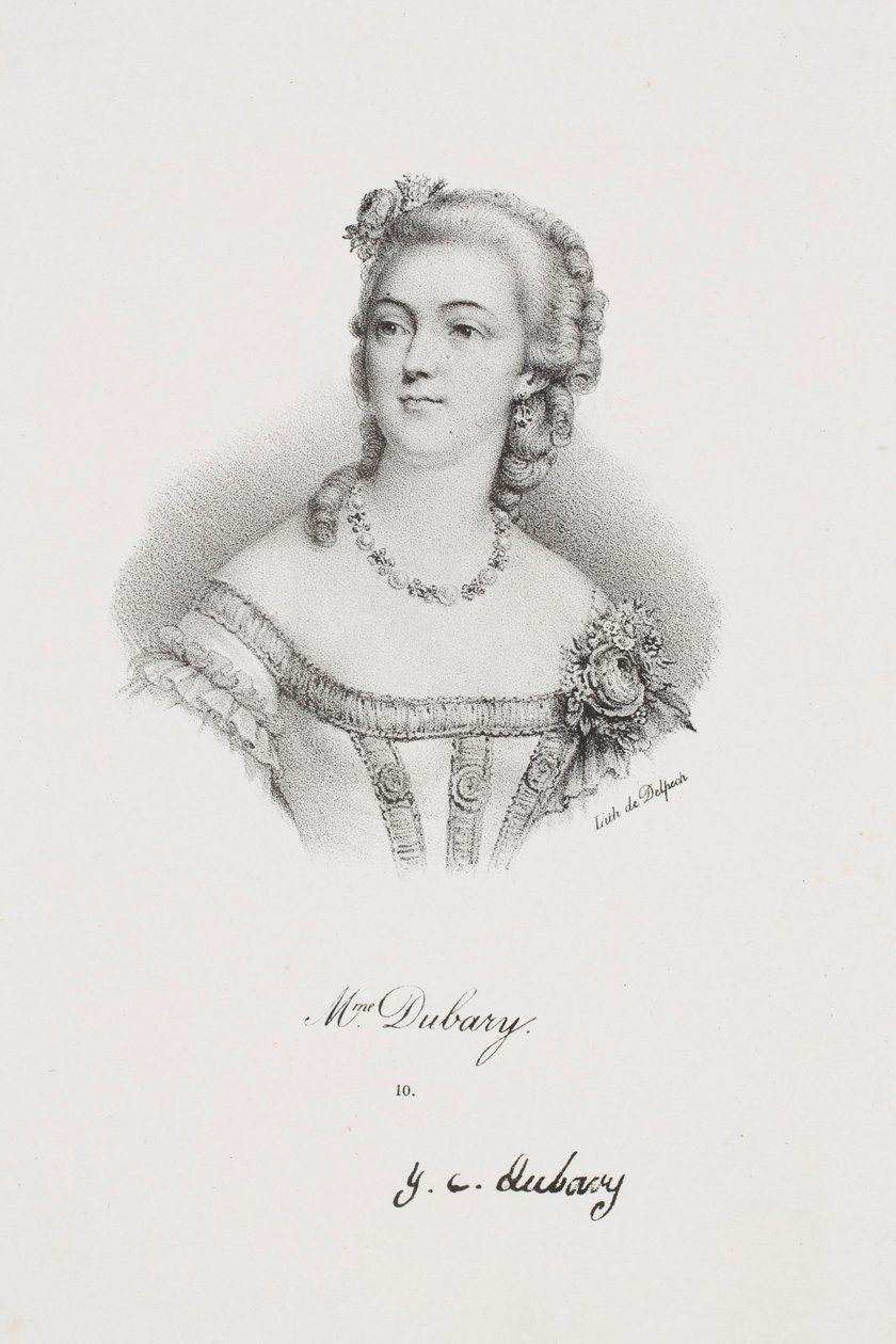 Portrait de Madame Dubary - Francois Seraphin Delpech