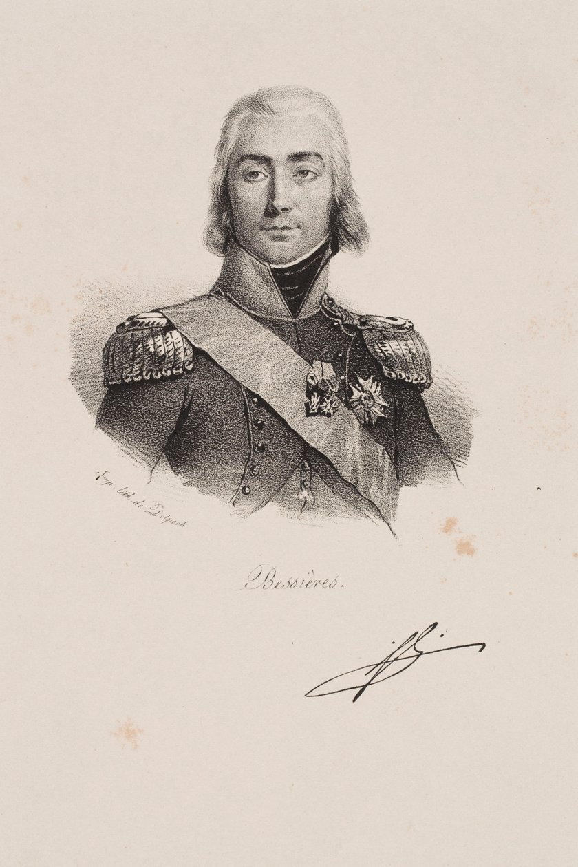 Portrait du maréchal Jean-Baptiste Bessières - Francois Seraphin Delpech