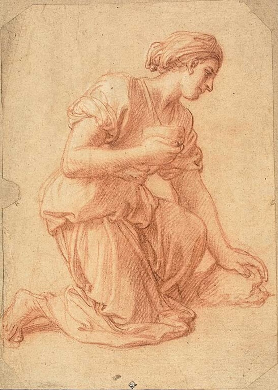 Femme agenouillée - Francois Verdier