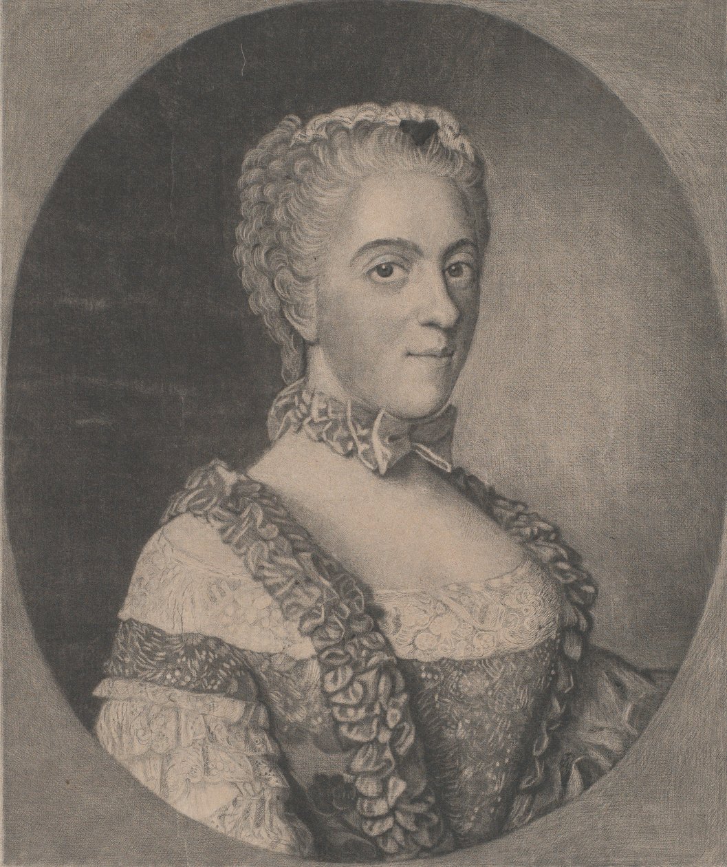 Portrait de Mme Anne-Henriette de France, 1750 - Francois Xavier Vispre