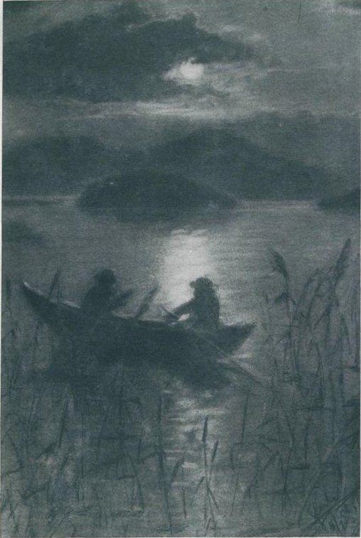 Nuit sur le lac de Cerknica - Franjo Sterle