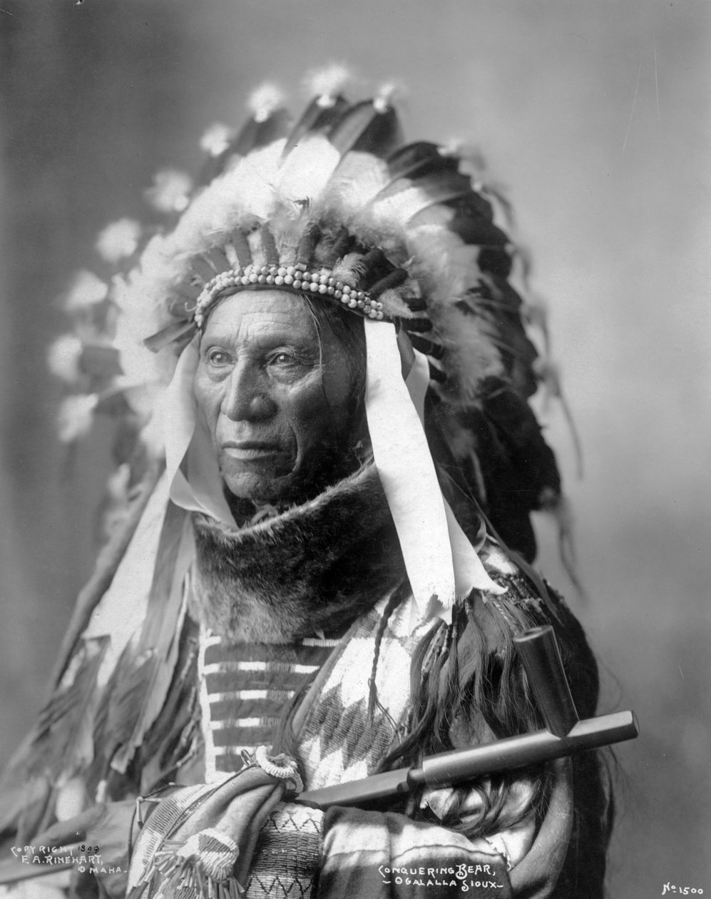 Conquering Bear, Oglala Sioux, 1899 - Frank Albert Rinehart