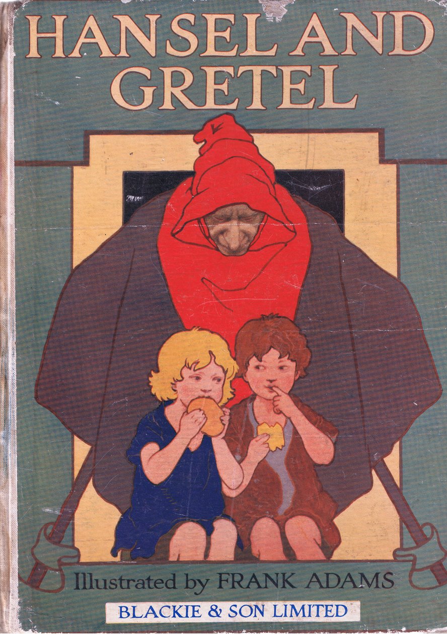 Couverture avant, de Hansel et Gretel publié par Blackie & Son Limited, vers 1940 - Frank Adams