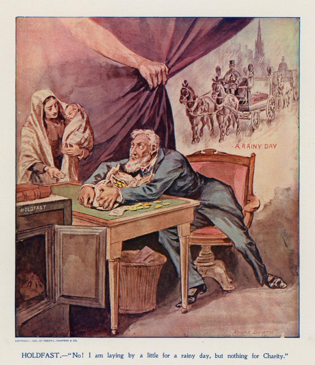 Holdfast (lithographie couleur) - Frank Beard