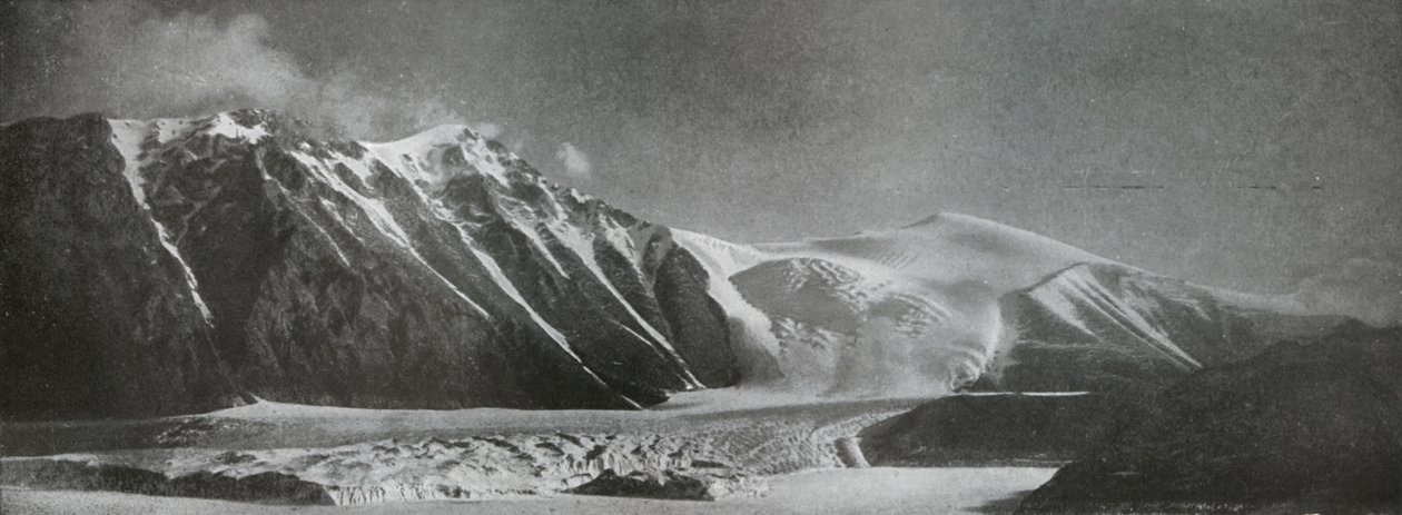 Mont England et le nouveau glacier, vers 1911, 1913 - Frank Debenham