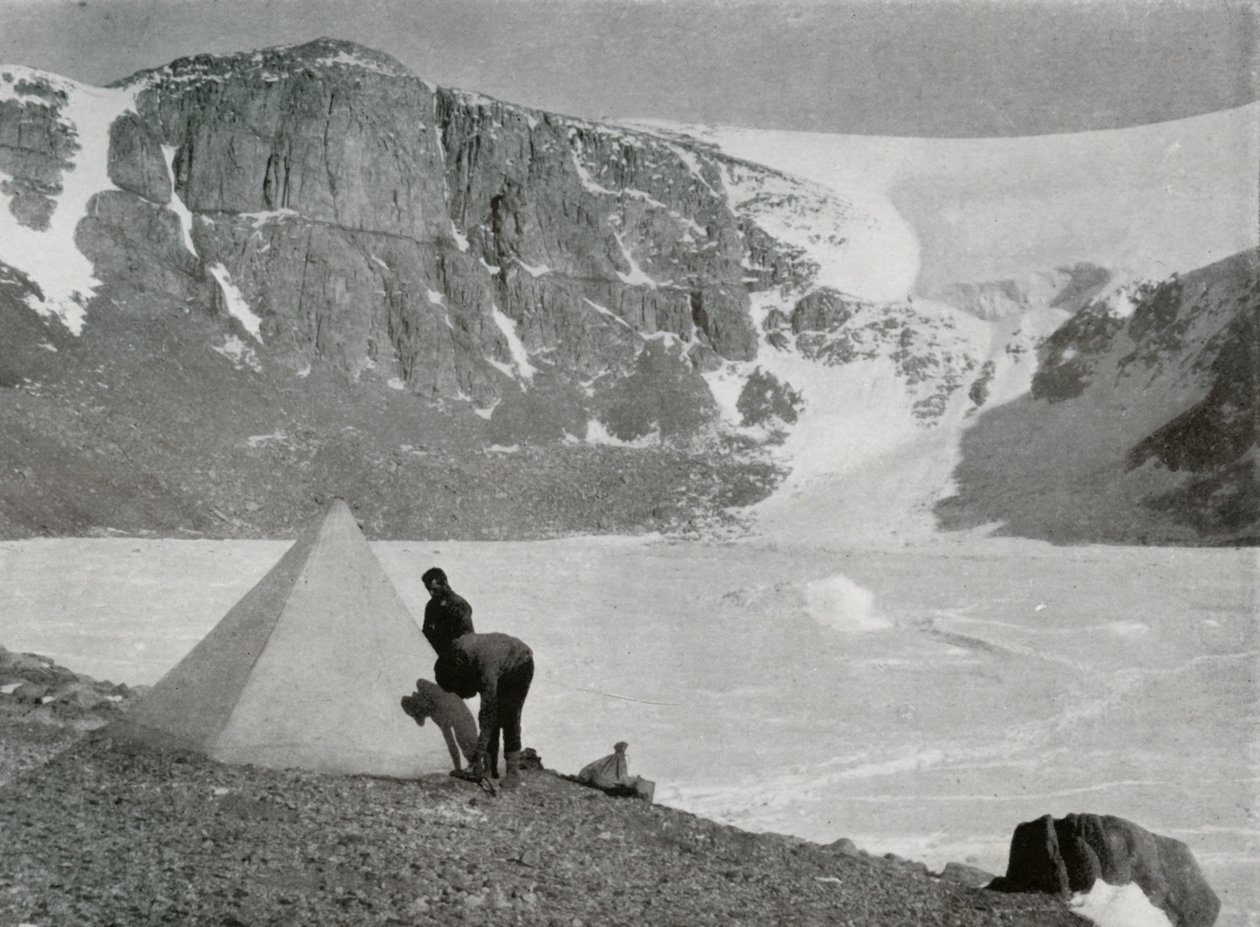 Le Bol du Diable, un Cwm vide dans le coin sud-ouest de Granite Harbour, 1912, 1913 - Frank Debenham