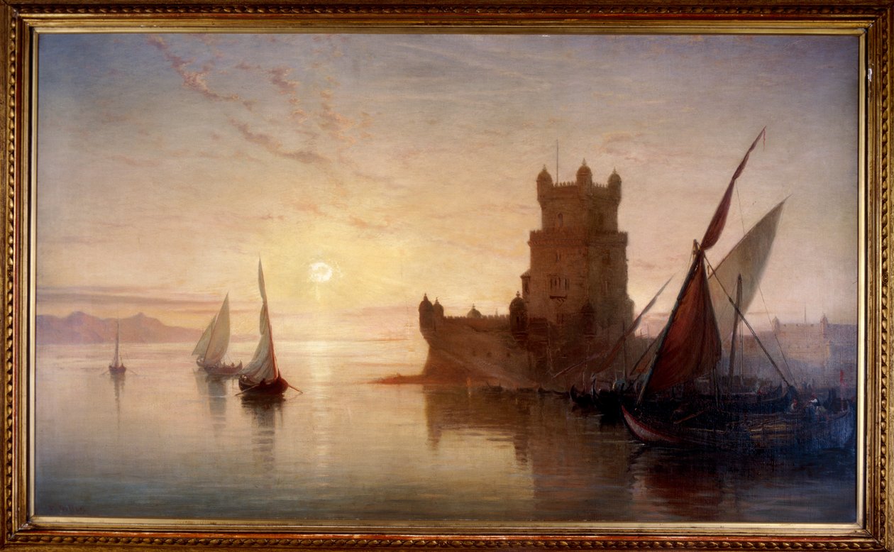 Lisbonne - Château de Balem, 1850 - Frank Dillon