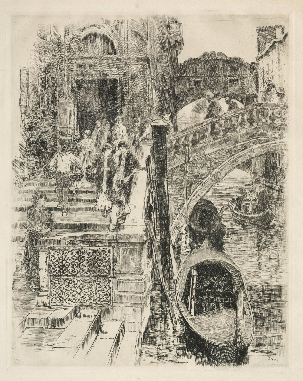 Pont des Soupirs, Venise - Frank Duveneck
