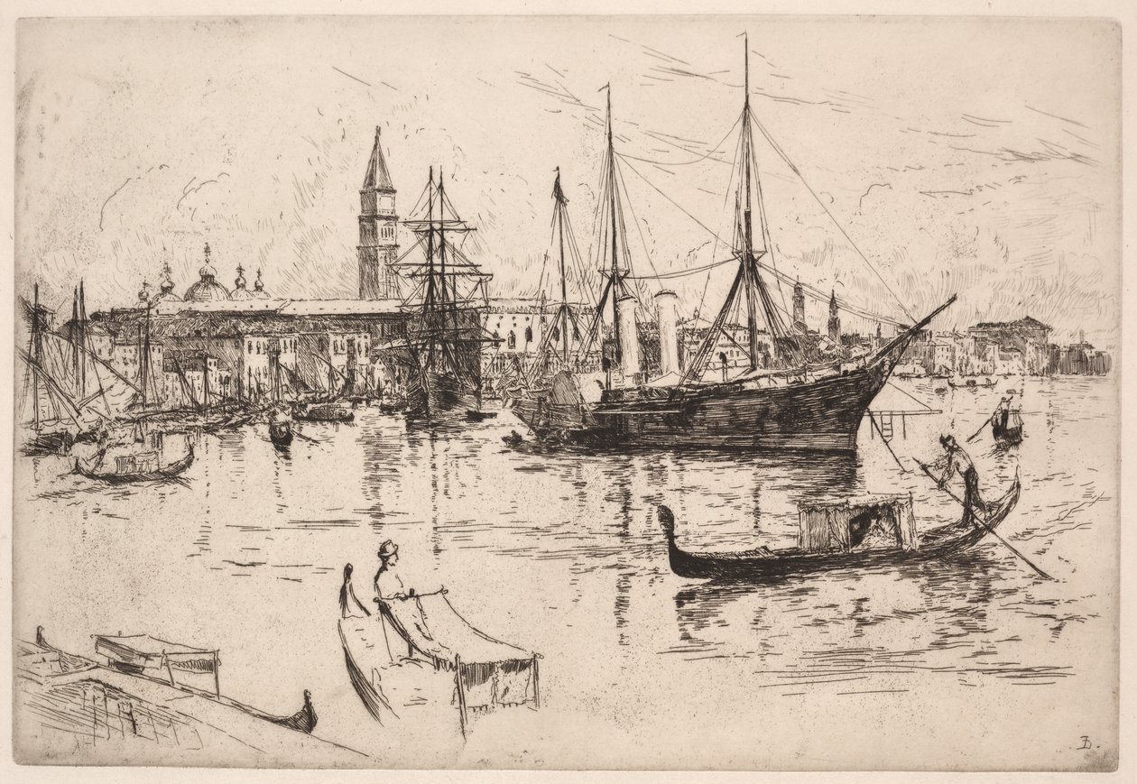Lagune, Venise - Frank Duveneck