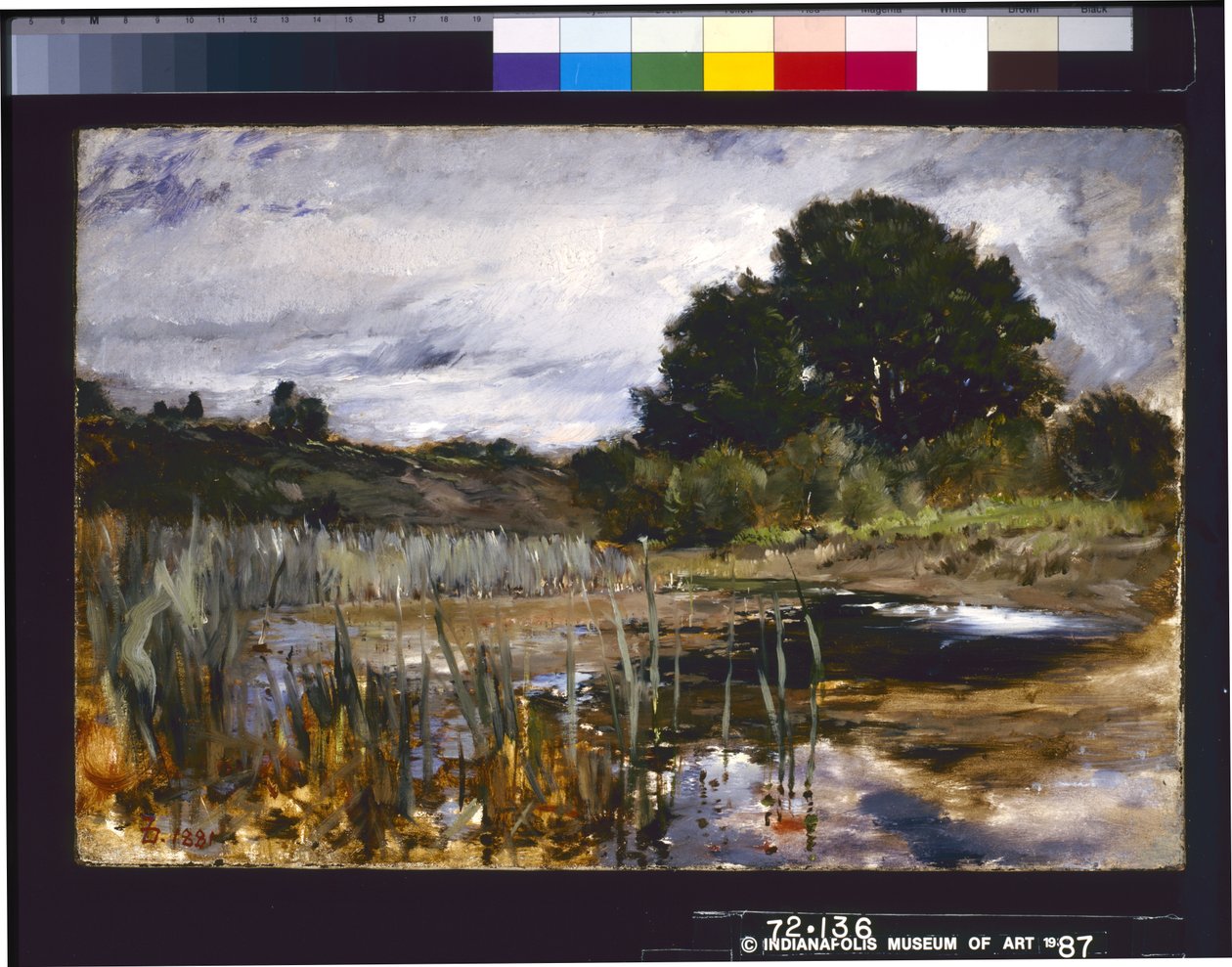 Paysage de Polling - Frank Duveneck