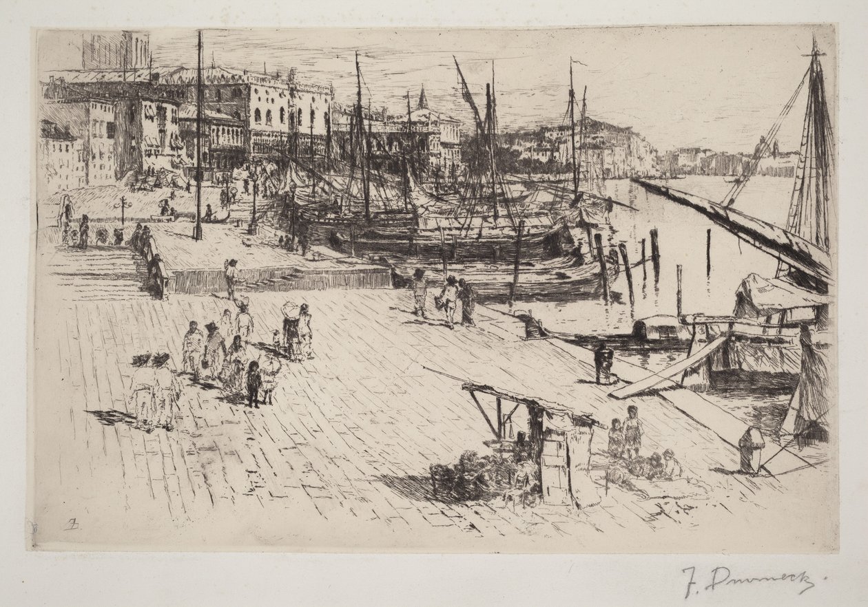 Riva degli Schiavoni, n° 1 - Frank Duveneck