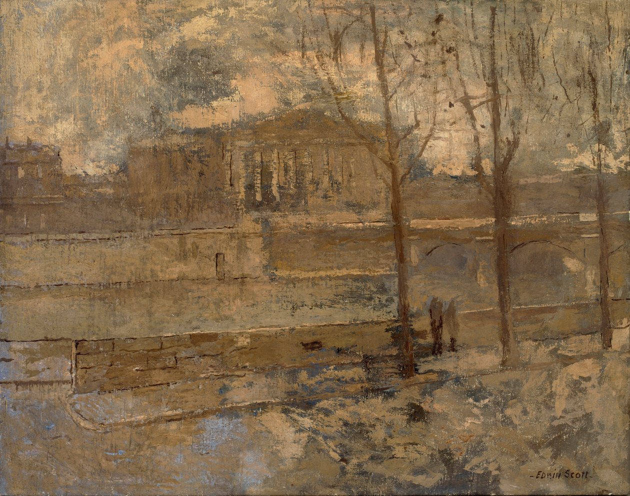 Chambre des Deputes dans la brume - Frank Edwin Scott